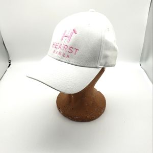 HEARST CASTLE White And Pink Baseball Hat Baseball Cap